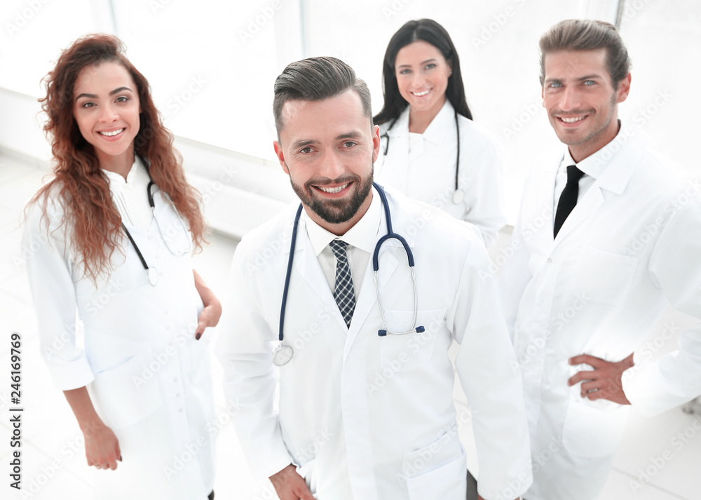 portrait of a professional team of doctors portrait of a professional team of doctors