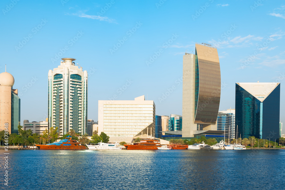 Fototapeta premium Dubai Deira Creek, UAE