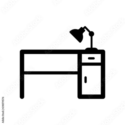 Table office icon photo