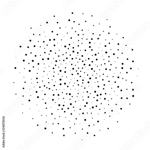 Elegant pattern with black ...