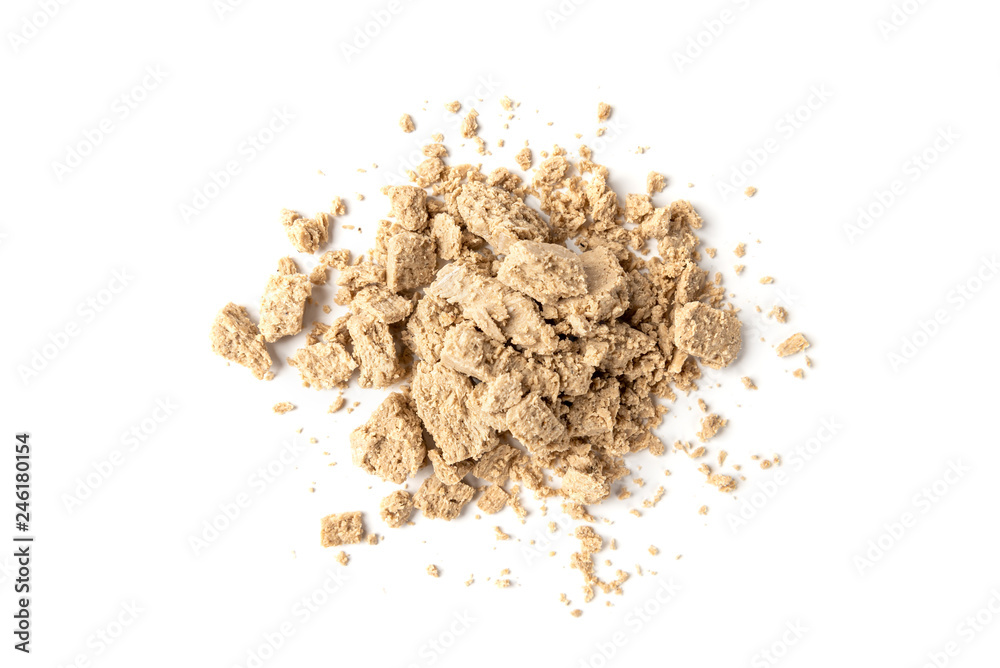 Sunflower halva isolated on white background. Sunflower halva isolated on white background.