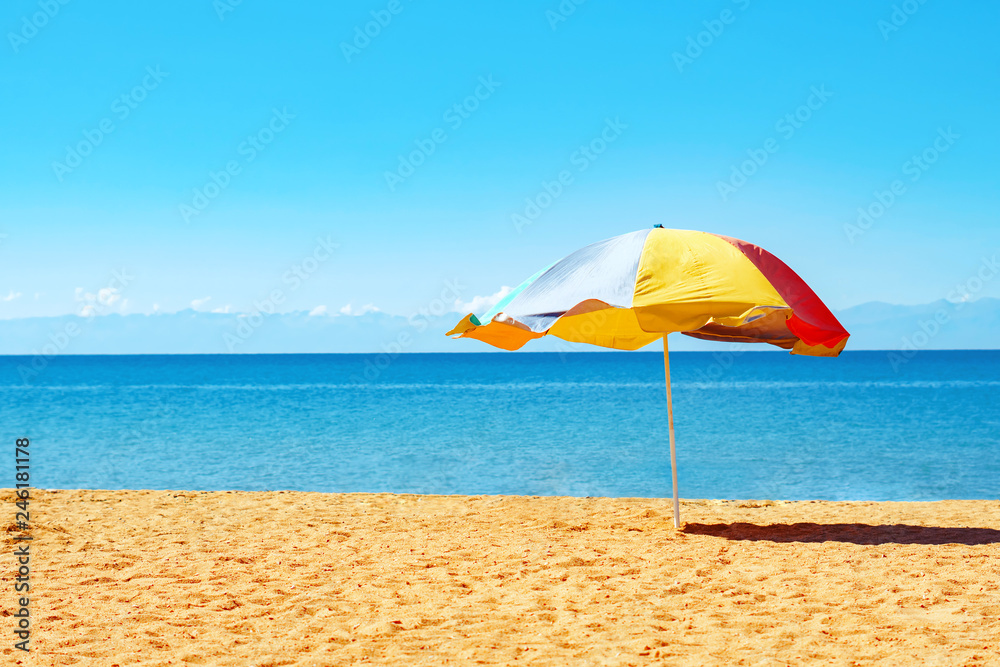umbrella by the sea