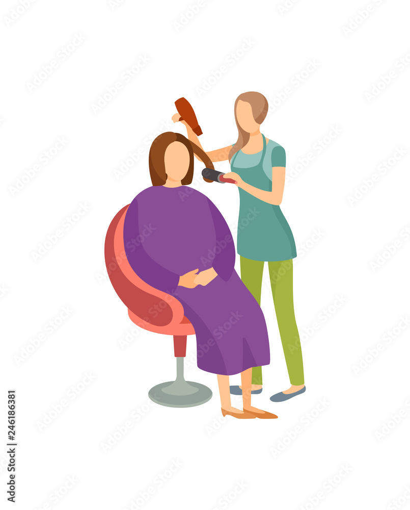 5,000+ Woman Hairstyle Short Stock Illustrations, Royalty-Free Vector  Graphics & Clip Art - iStock