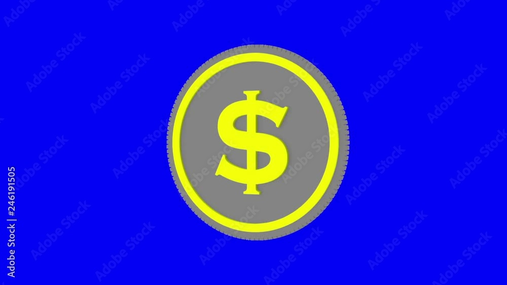 Coin Dollar Flat Coin Dollar Flat