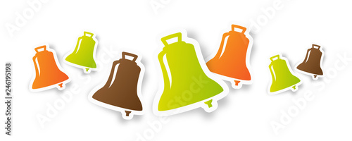 Frises de cloches / Pâques