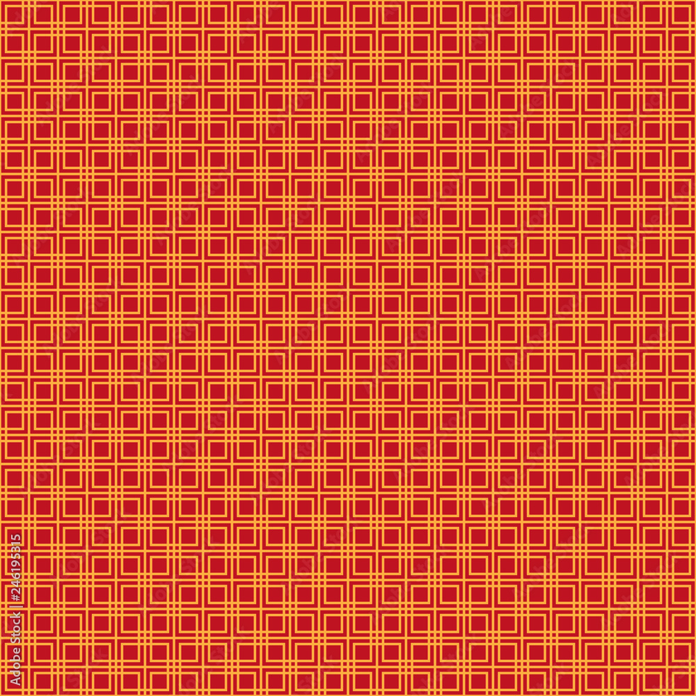 Lunar New Year Seamless Pattern - Red and gold pattern design for Lunar or Chinese New Year Lunar New Year Seamless Pattern - Red and gold pattern design for Lunar or Chinese New Year