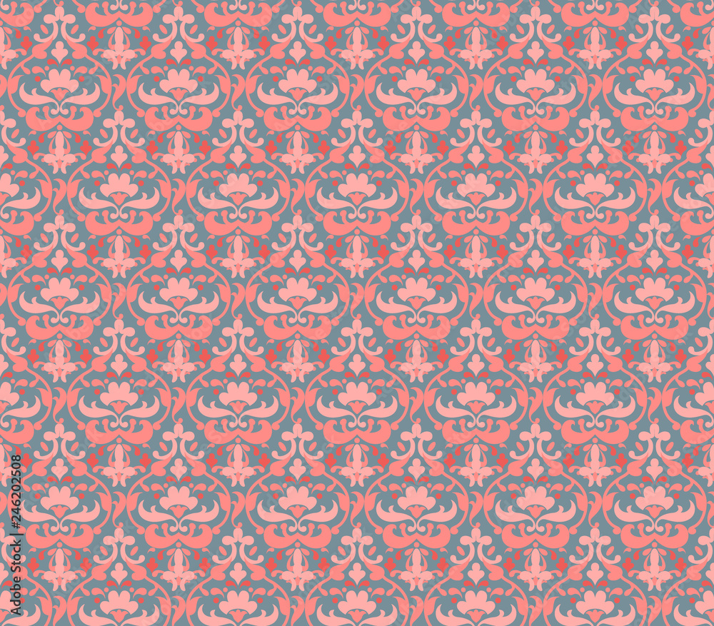 Fashion Damask seamless pattern Fashion Damask seamless pattern