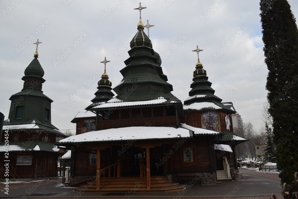 Naklejka premium temple