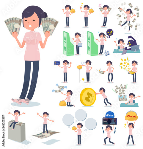 flat type chiropractor women_money