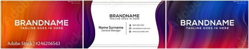 modern creative and clean business card template, polygon background, flyer design, name card template. Corporate identity with abstract illustration. Vector company style for brandbook