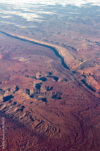 Aerial View of Arizona Dessert © SawBear Photography