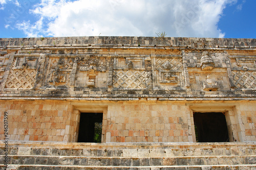 Uxmal - ancient Maya city of the classical period in present-day Mexico. 