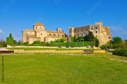 Altafulla Burg an der Costa Dorada in Spanien - Castell d Altafulla near Tarragona, Costa Dorada, Catalonia