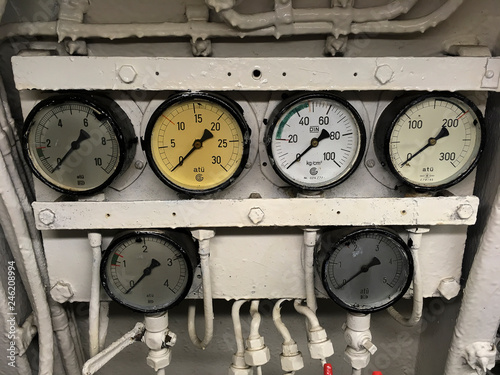 Schiftsarmaturen Uboot Mariene