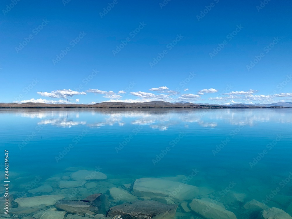 Lake & Blue Sky