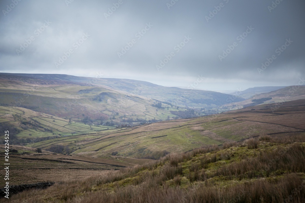Fototapeta premium Buttertubs Pass