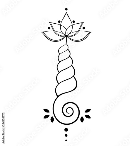 Symbol Unalome