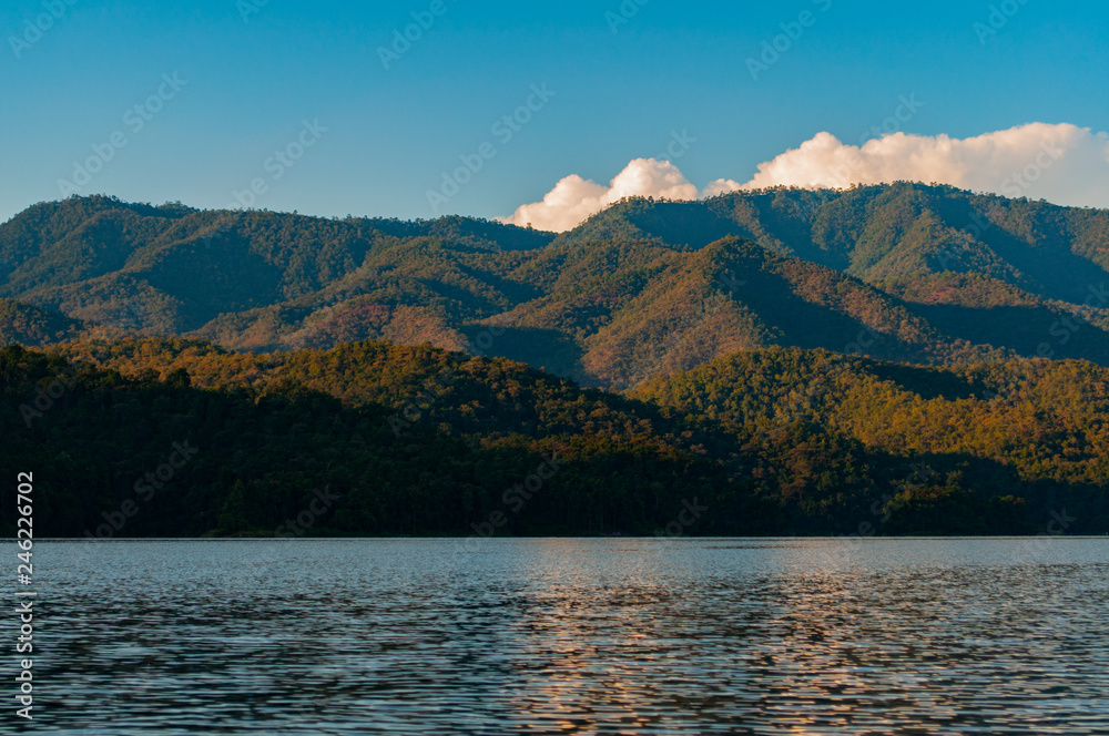 Berglandschaft Hintergrund Thailand