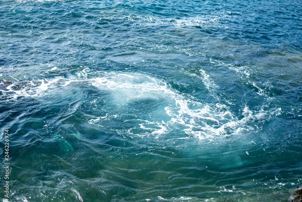Waves splashing against the rocks. Lanzarote island. Waves splashing against the rocks. Lanzarote island.