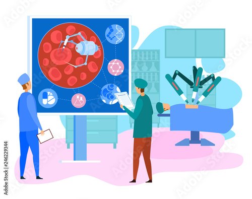 Nano Technology Robotic Surgery AI Technology.