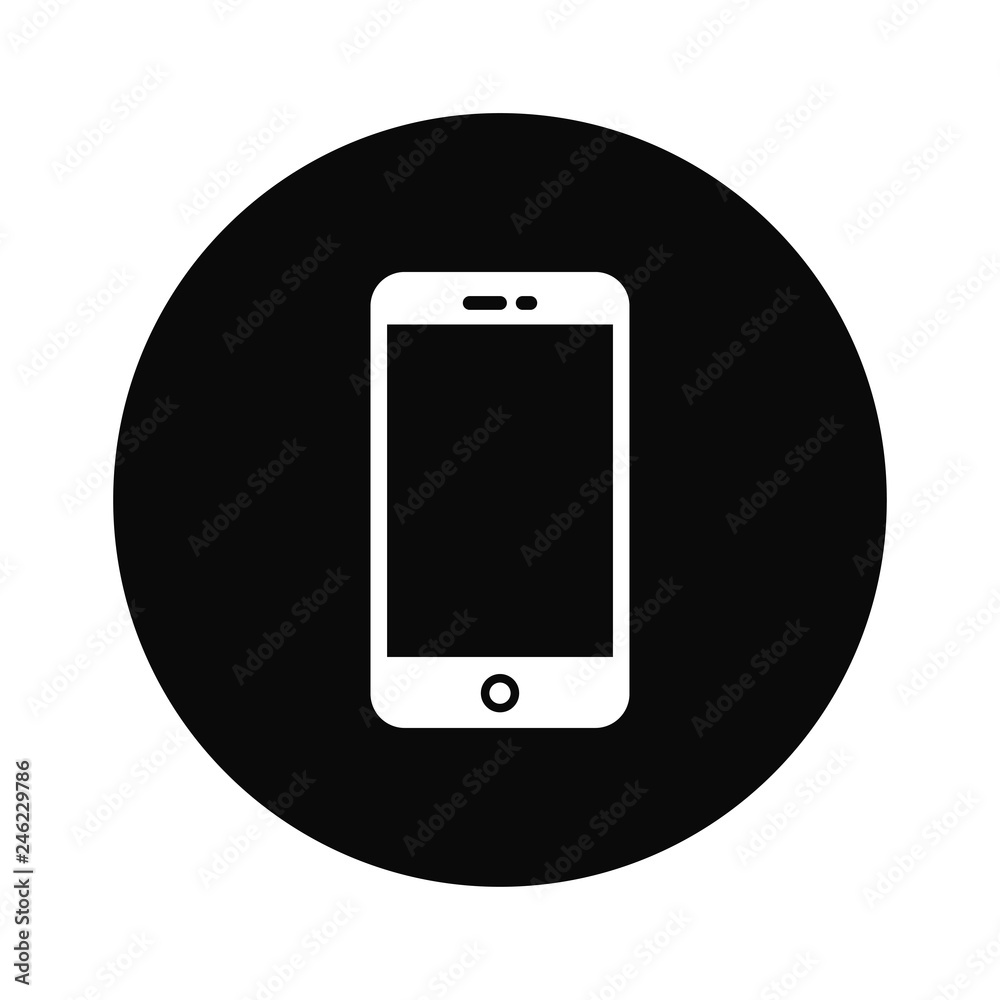 Filled Smartphone icon vector isolated on white background. Modern symbol in trendy flat style for mobile app and web design. Filled Smartphone icon vector isolated on white background. Modern symbol in trendy flat style for mobile app and web design.