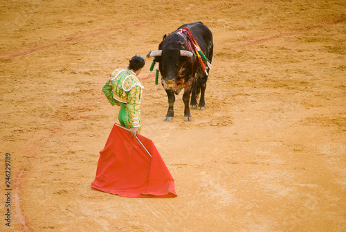 bullfighting, an ancient Spanish tradition