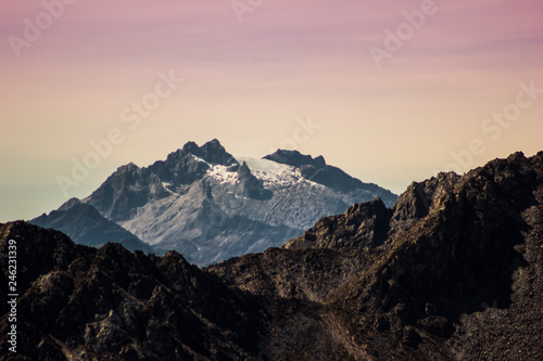 Vista del Humboldt al atardecer