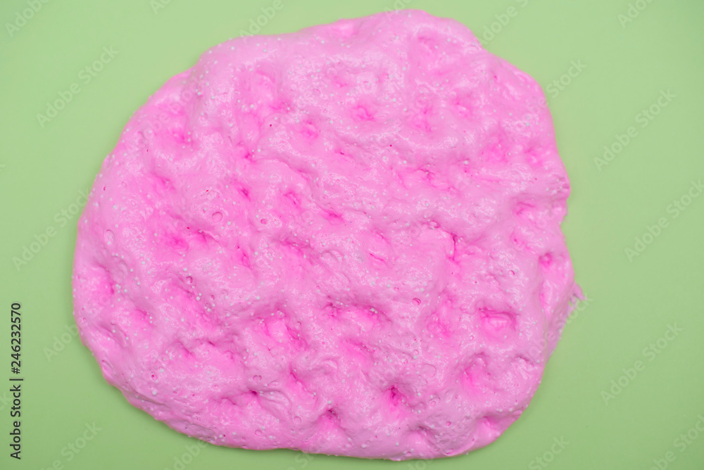 hand made toy called slime hand made toy called slime