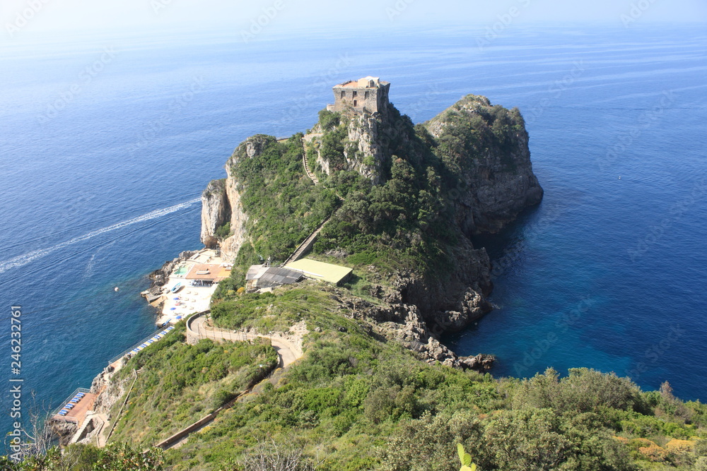 Breathtaking view of the Amalfi coastline, Italy