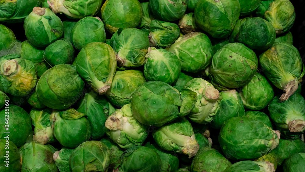 traditional german Food market smoked brussels sprouts traditional german Food market smoked brussels sprouts