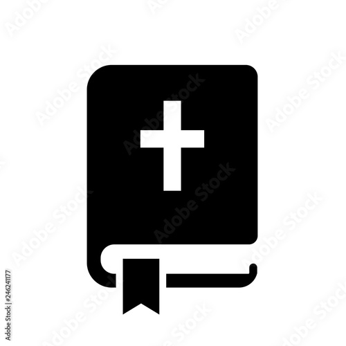 Obraz na płótnie Holy Bible vector icon w salonie