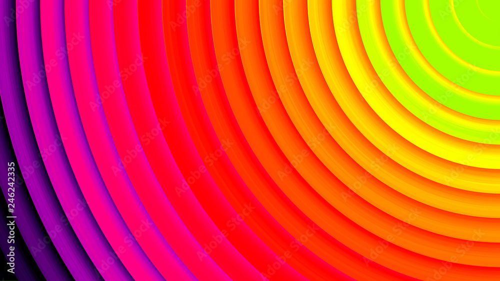 Background with circles in a paper style. With a variety of colors. Background with circles in a paper style. With a variety of colors.