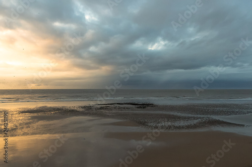 dramatic evening in Blackpool