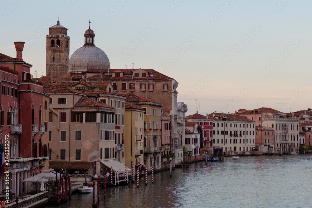 Canal Grande in der Abenddämmerung, Venedig