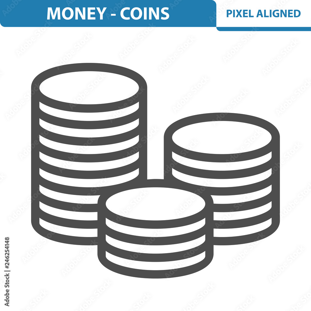Coins Icon Coins Icon