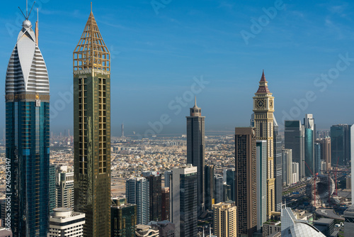 Dubai city view, United arabic emirates © Artofinnovation