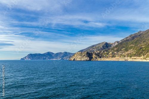 Seascape in Liguria, Italy (Cinque Terre)