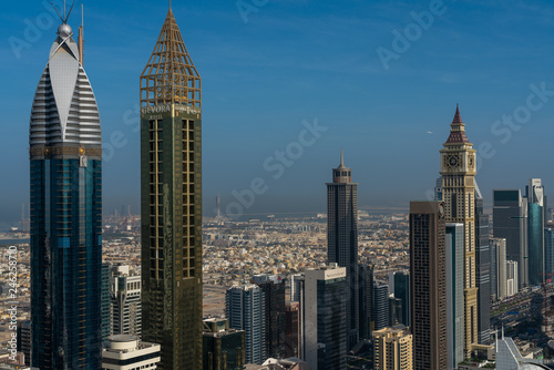 Dubai dowtown skyscrapers, United arabic emirates © Artofinnovation