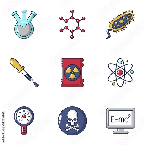 Scholarship icons set. Cartoon set of 9 scholarship vector icons for web isolated on white background