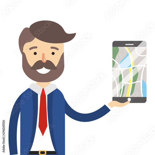 real state agent cartoon