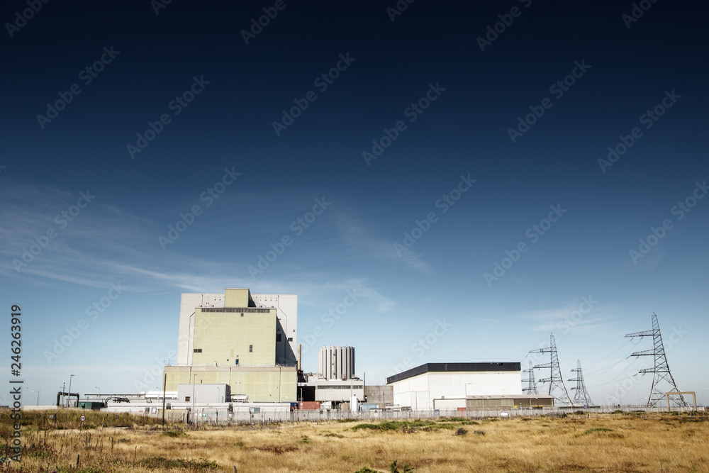 landscape image, romney marsh coastline landscape image, romney marsh coastline