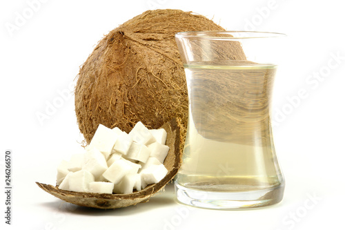 Fresh Coconut with Juice