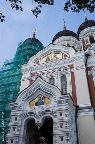 Photography cathedral of christ the saviour in moscow russia