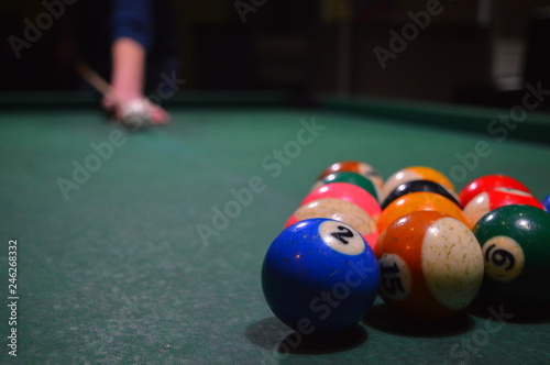 Billiard pool game 