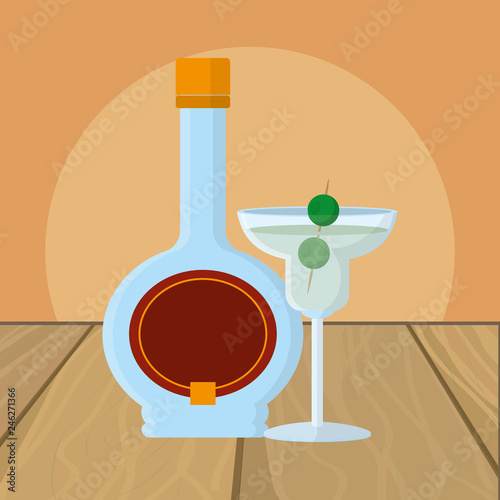 alcoholic drink cartoon