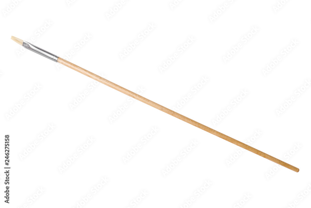 New brush for painting on white background New brush for painting on white background