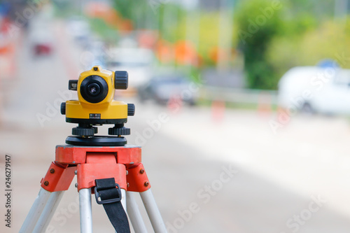 Auto level,Level camera,Survey of road level,Survey work for construction