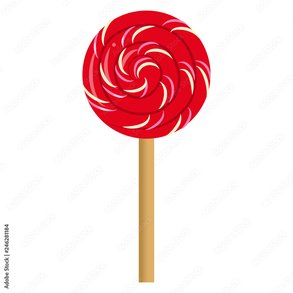 ペロペロキャンディー Stock Vector Adobe Stock