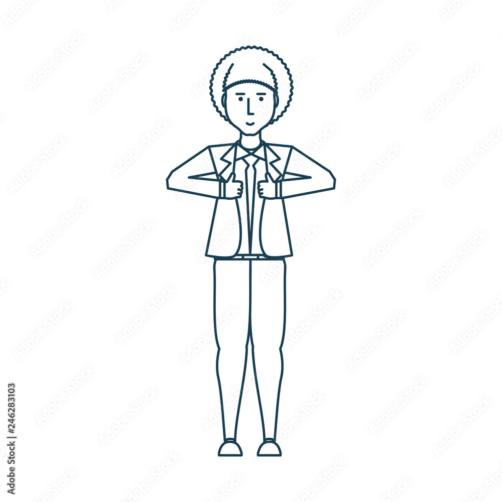 businessman elegant avatar character businessman elegant avatar character