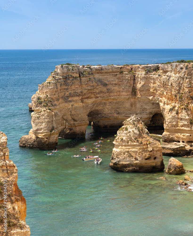 Fototapeta premium Algarve - Jurassic coast in south Portugal
